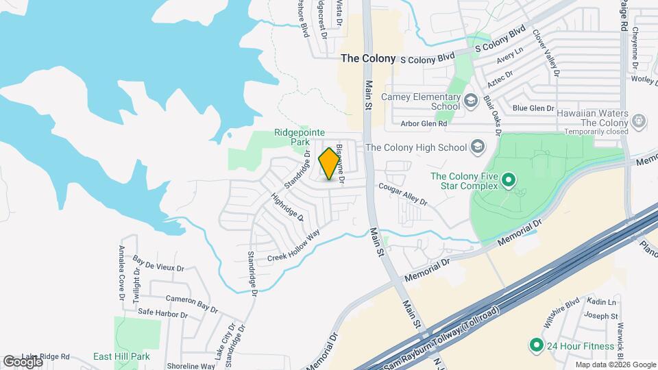 4524 Ridgepointe Dr Map and Location Details