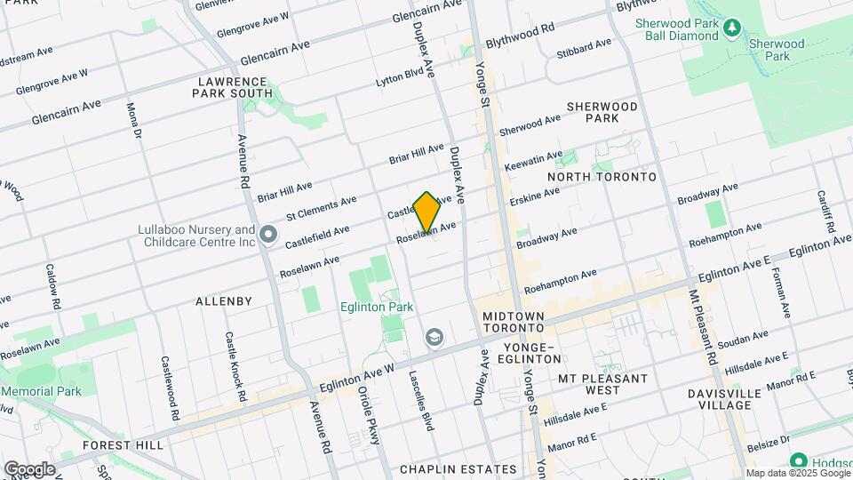 131 Roselawn Av Map and Location Details