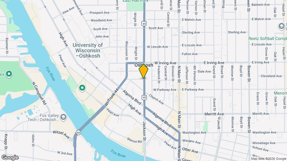 543 Jackson St Map and Location Details