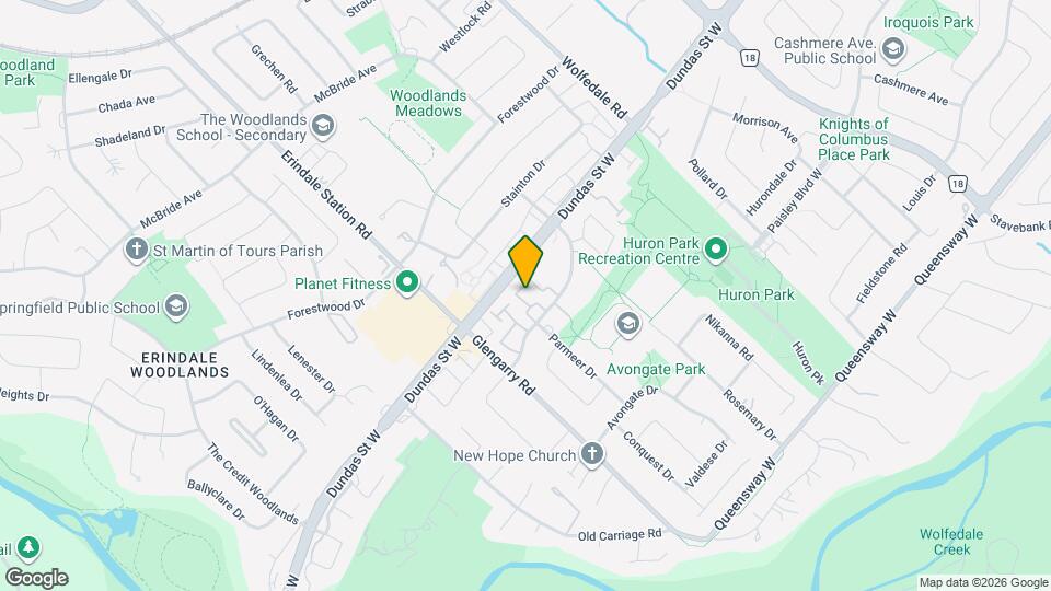 1039 Cedarglen Gate Map and Location Details