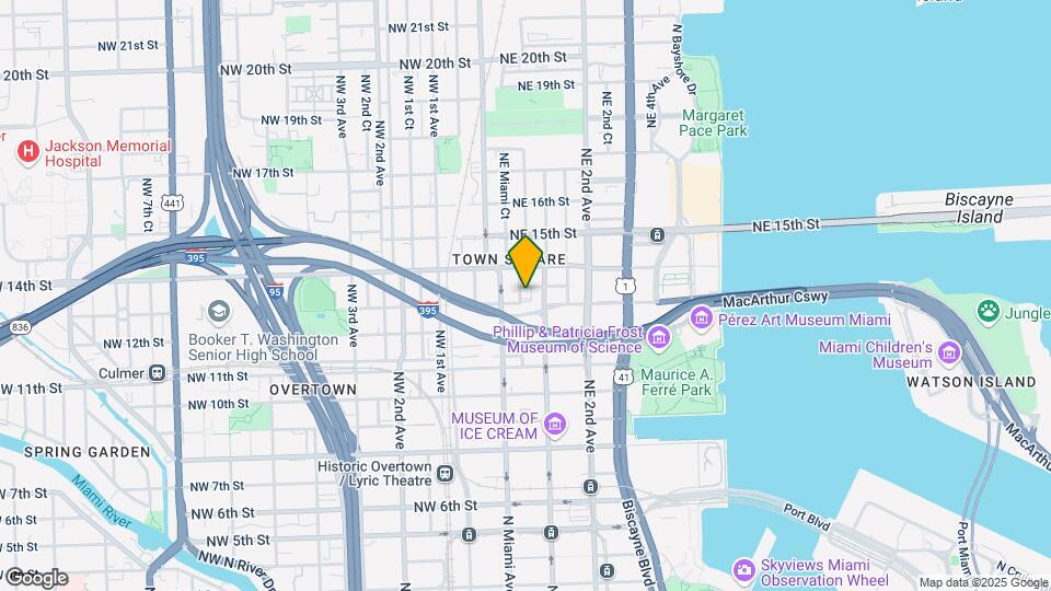 1315 NE Miami Ct Map and Location Details