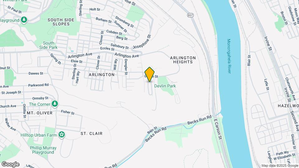 325 Bassler St Map and Location Details