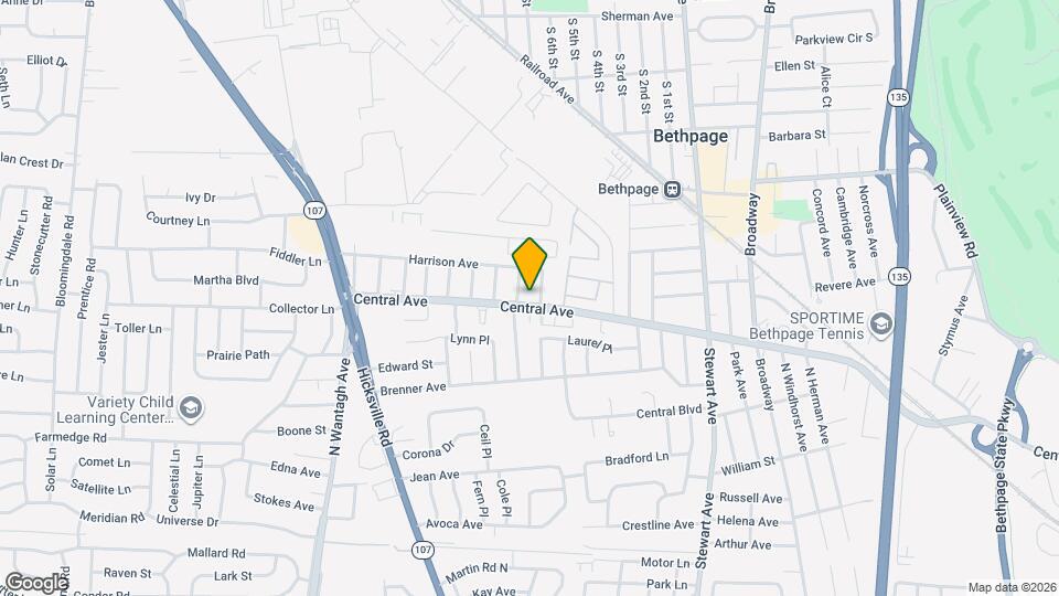 464 Central Ave Mapa y Detalles de la Ubicación