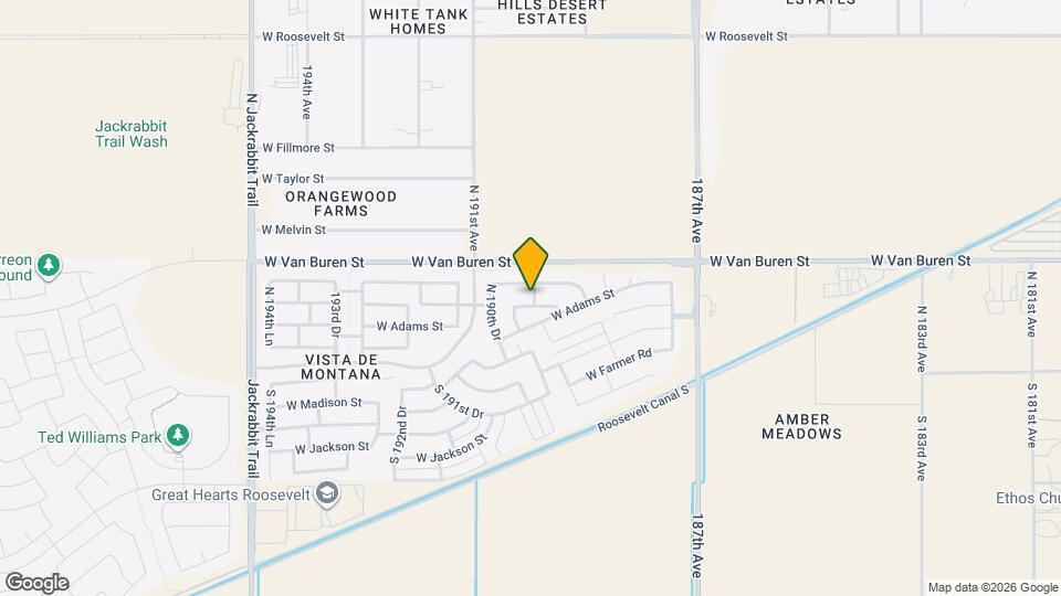 18976 W Monroe St Map and Location Details