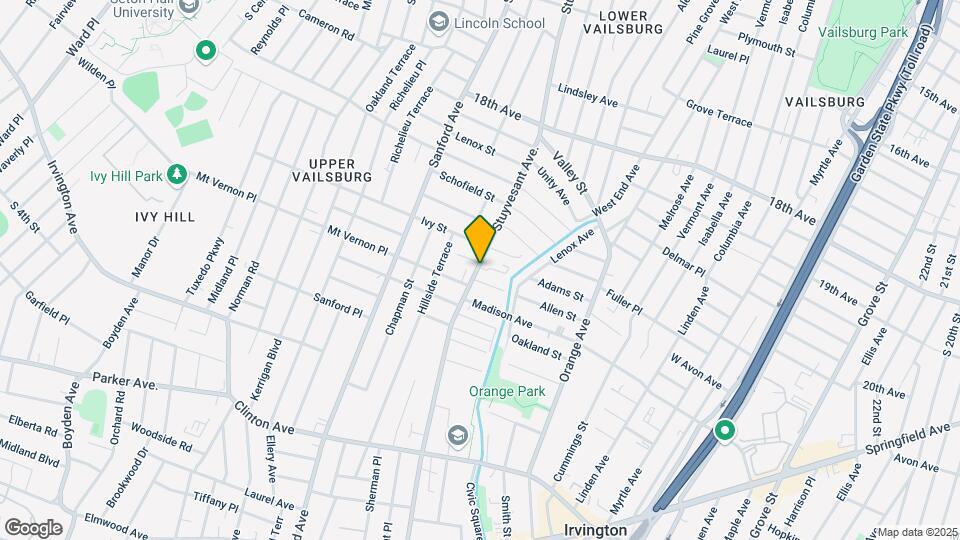 342 Stuyvesant Ave Map and Location Details