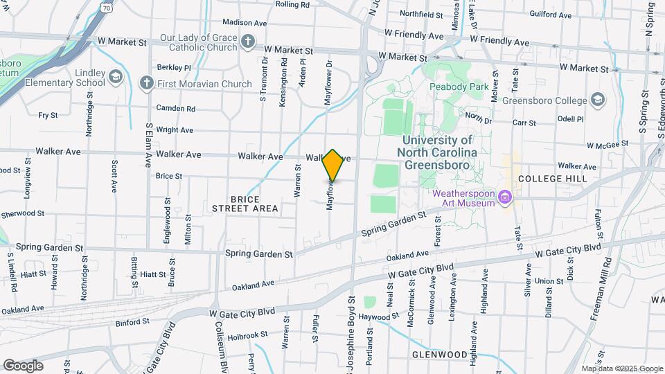 603 Mayflower Dr Map and Location Details