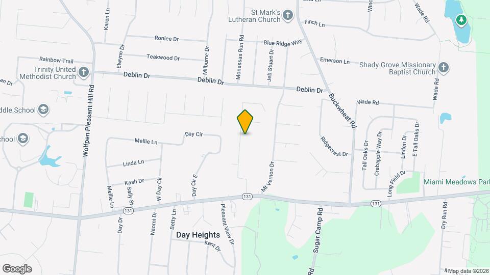 5732 Cromley Dr Map and Location Details