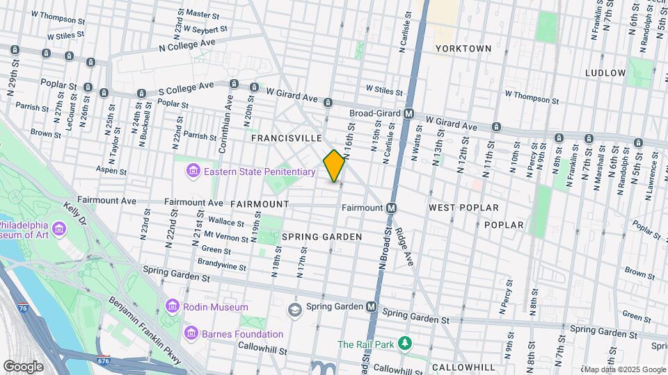 1611 Swain St Map and Location Details