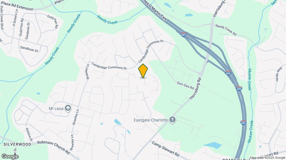 8616 Warwick Crest Ln Mapa y Detalles de la Ubicación