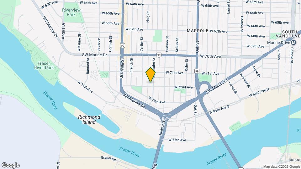 8777 Montcalm St Map and Location Details