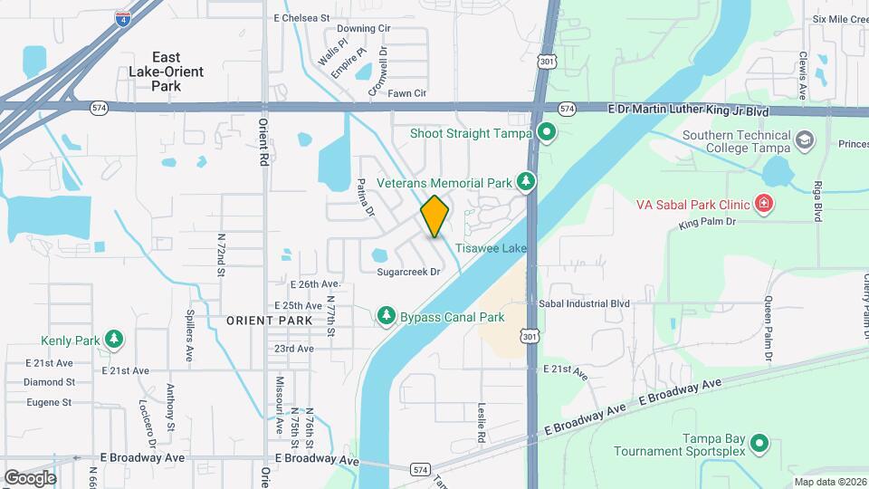 3667 Sugarcreek Dr Map and Location Details