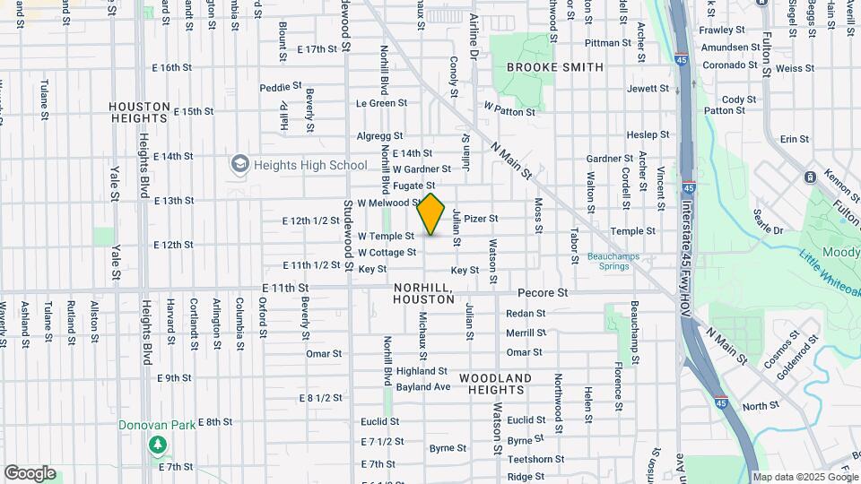 932 W Temple St Map and Location Details