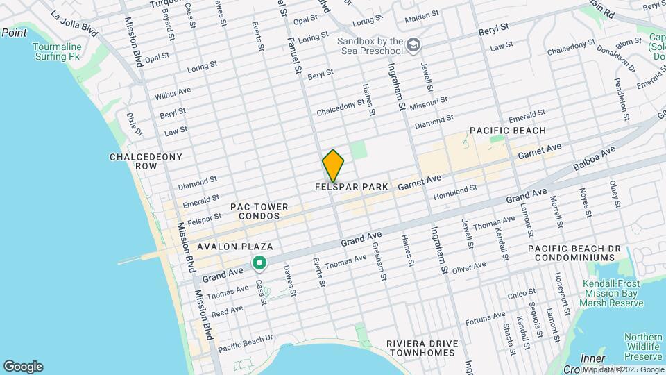 4555 Fanuel St, Unit Shine every day here Map and Location Details