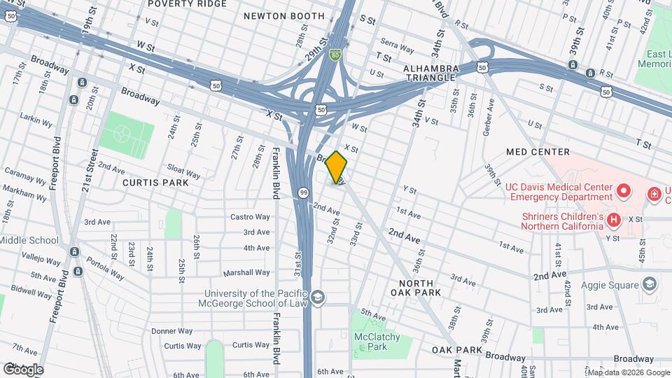 3102 1st Ave Map and Location Details