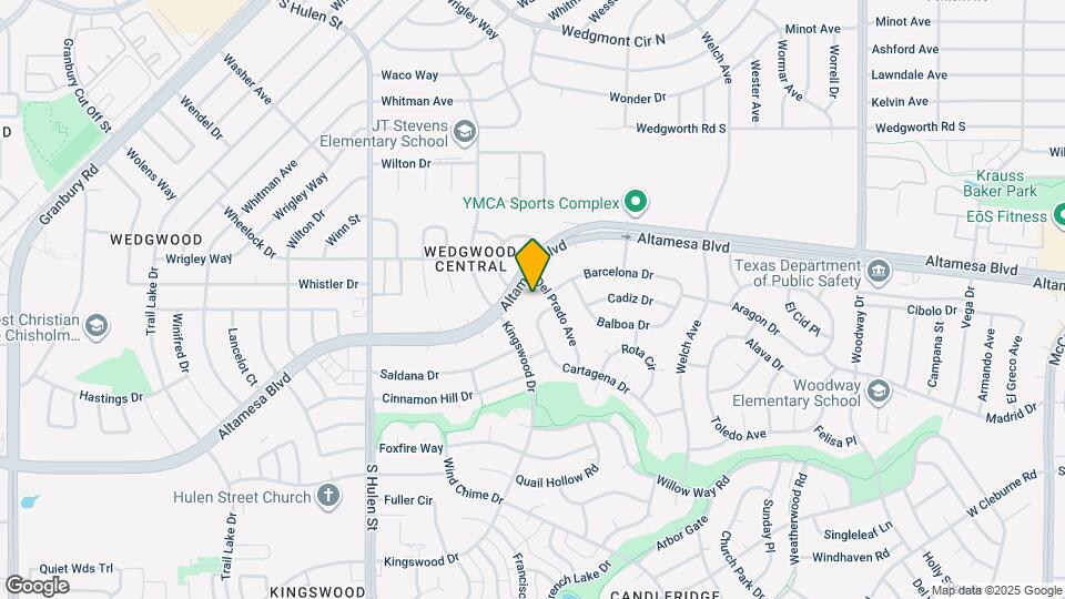 4439 Altamesa Blvd Map and Location Details