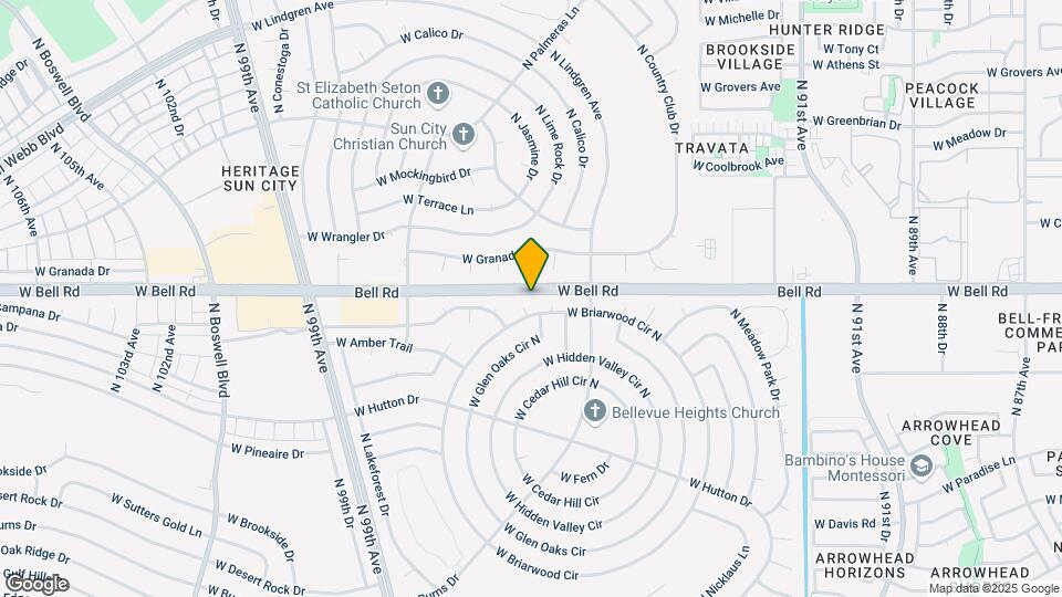 9526 W Briarwood Cir N Mapa y Detalles de la Ubicación