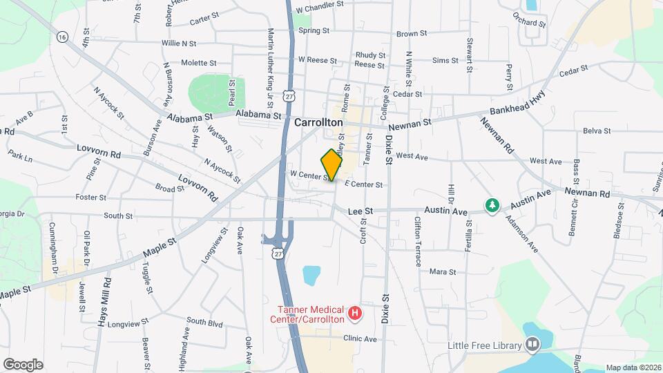 405 Bradley St Map and Location Details