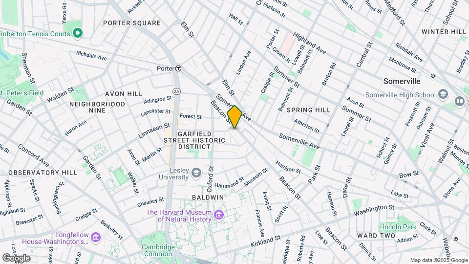 320 Beacon St, Unit 1 Map and Location Details