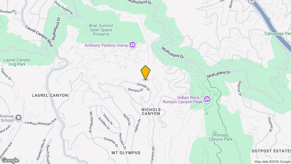 2608 Zorada Dr Map and Location Details