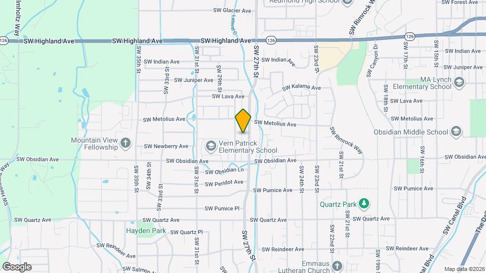 1373 SW 27th St Map and Location Details