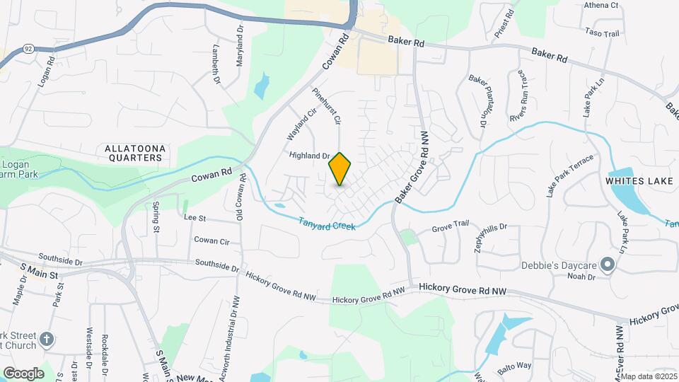 568 Windcroft Cir NW Map and Location Details