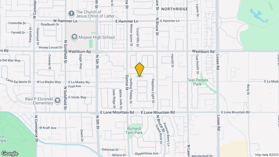 1018 Cliffbrook Hedge Ave Map and Location Details