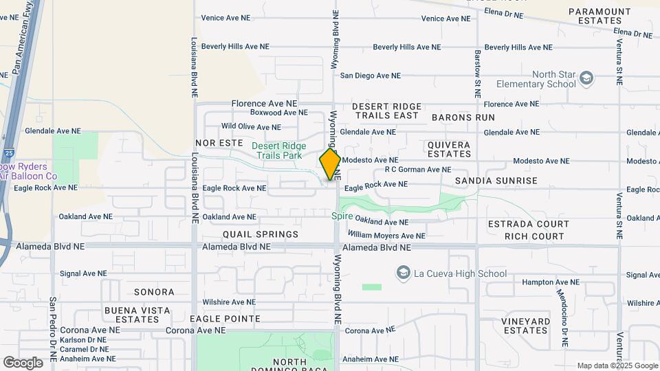 7523 Eagle Rock Ave NE Mapa y Detalles de la Ubicación