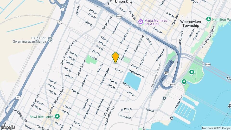 413 22nd St Map and Location Details