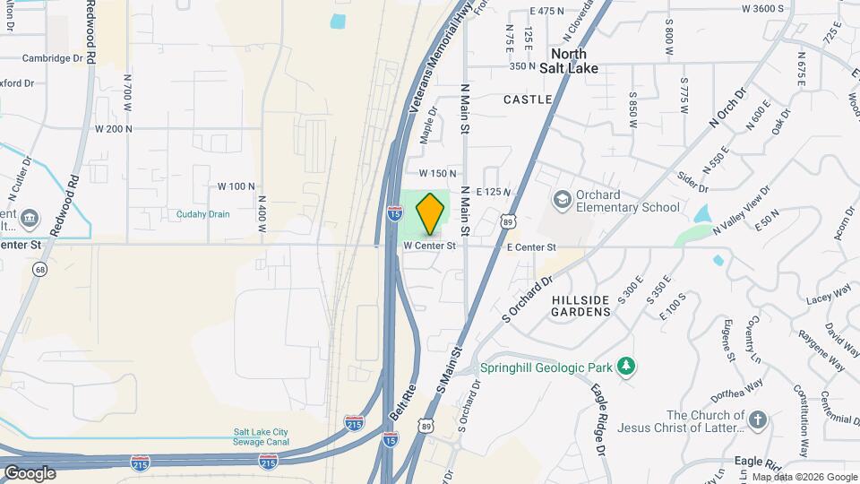 North Park Village Apartments Map and Location Details