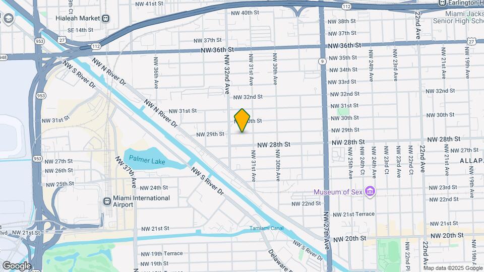 3144 NW 29th St Map and Location Details