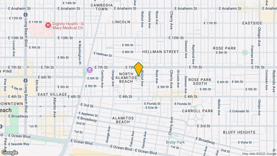 575 - 577 Walnut Avenue, Map and Location Details