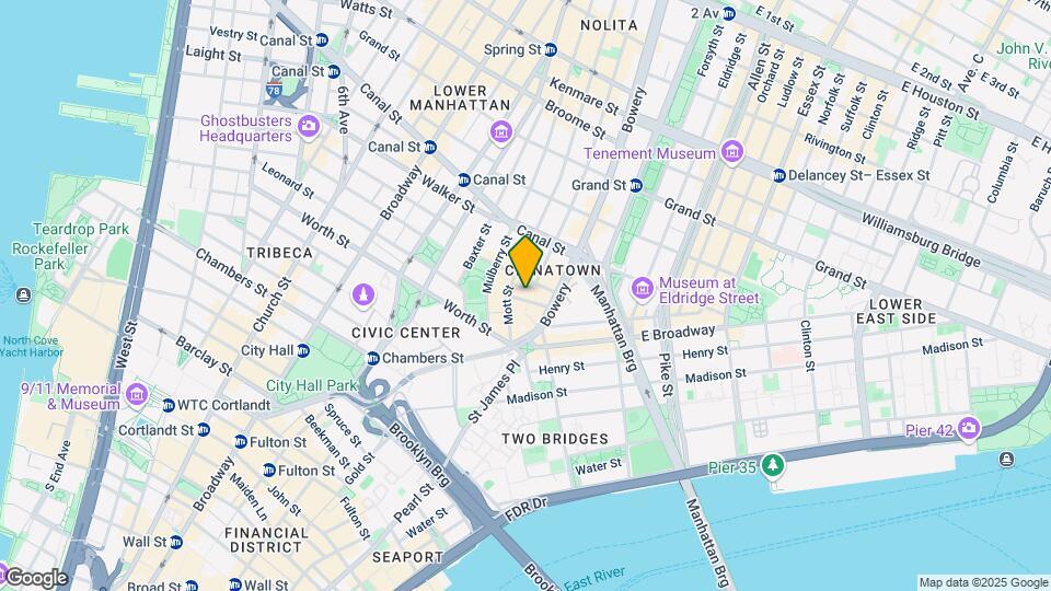 20-22 Pell St Mapa y Detalles de la Ubicación