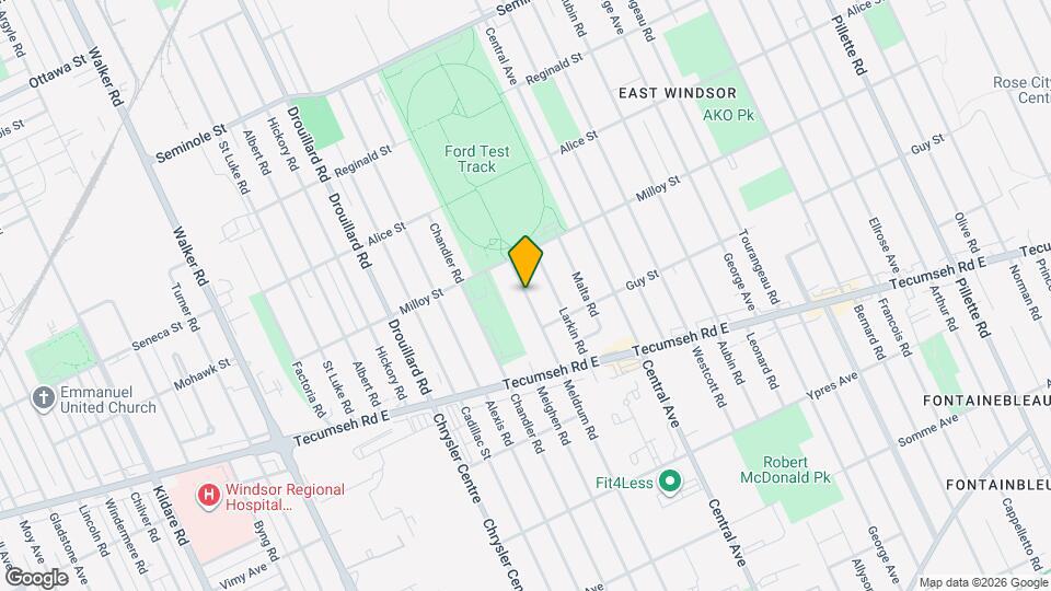 1855 Meldrum Rd Map and Location Details