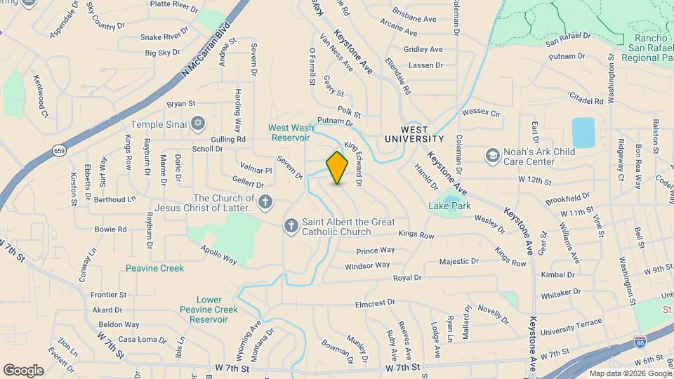 1675 Van Petten St Map and Location Details