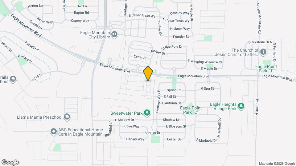 3948 N Eagle Pt Ln Map and Location Details