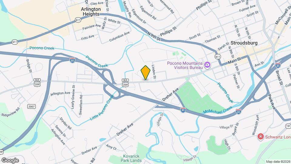 1171 W Main St, Unit 1171B Map and Location Details