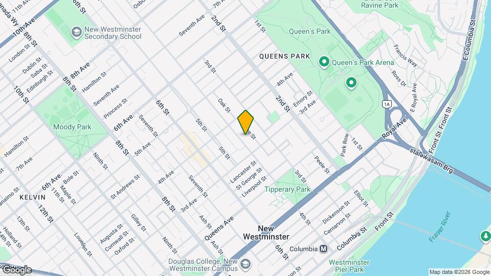 319 Fourth St Map and Location Details