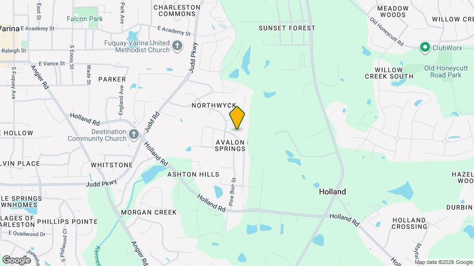 717 Minerva Dale Dr Map and Location Details