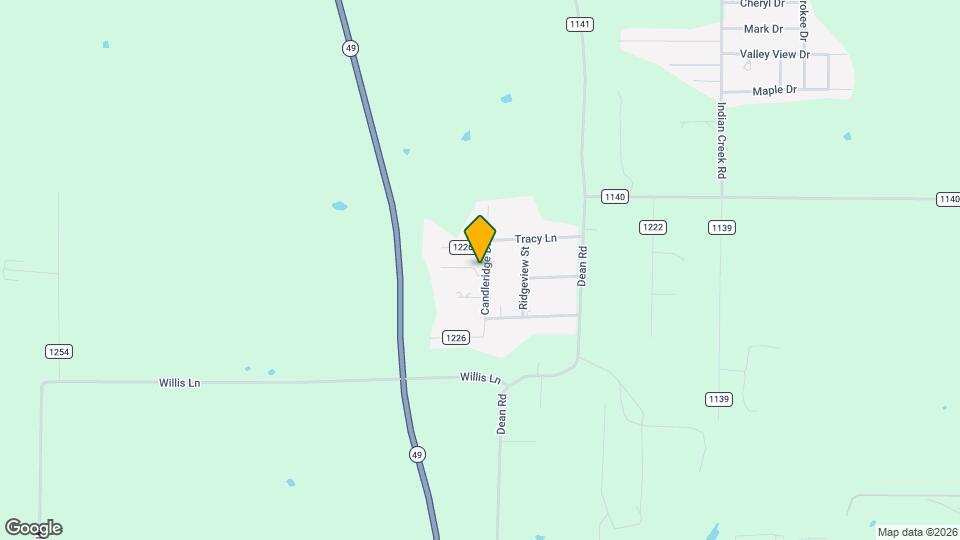 12758 Candleridge Dr Map and Location Details