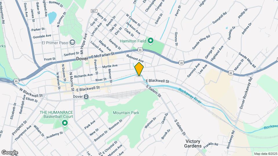 John J. Rich Dover Senior Apartments Mapa y Detalles de la Ubicación