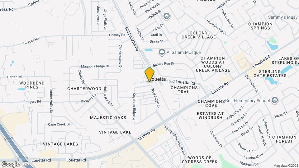 9106 Silverton Star Ln Map and Location Details