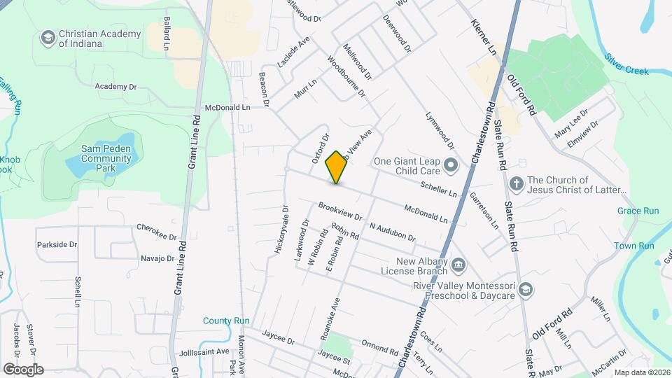 1785 McDonald Ln Map and Location Details