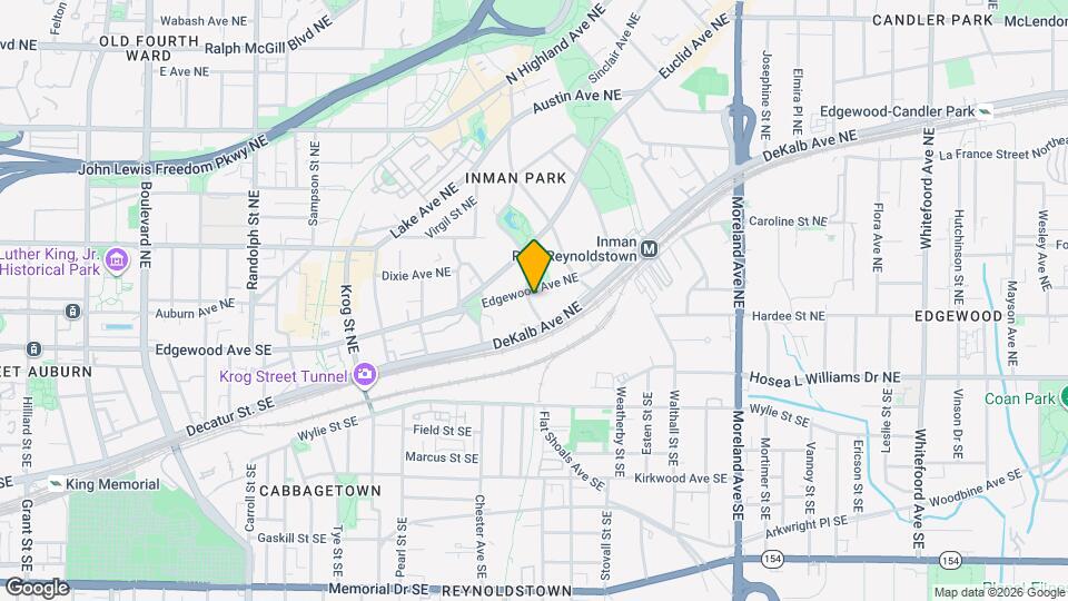 972 DeKalb Ave NE Map and Location Details