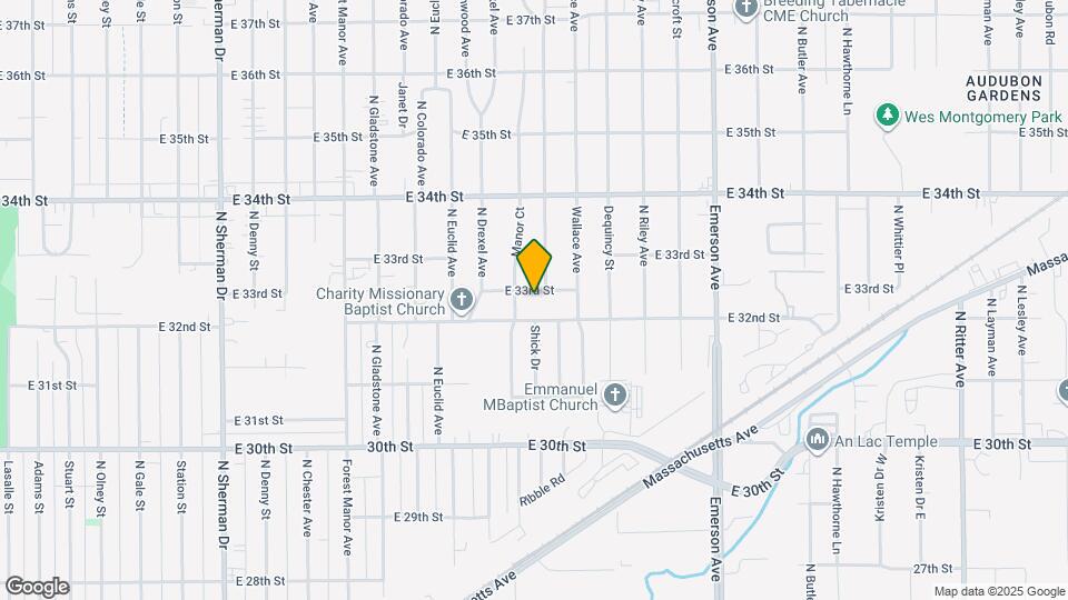 4715 E 33rd St Map and Location Details