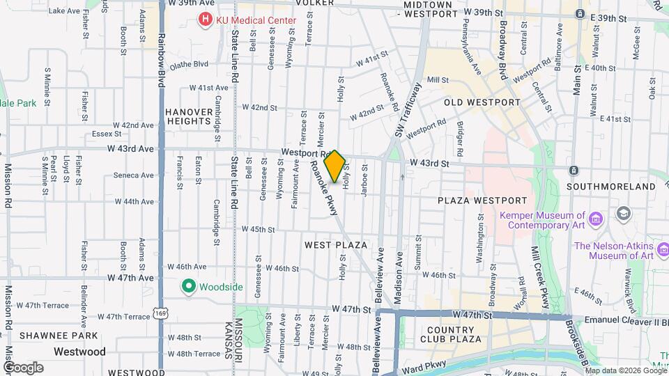 4339 Mercier St Map and Location Details