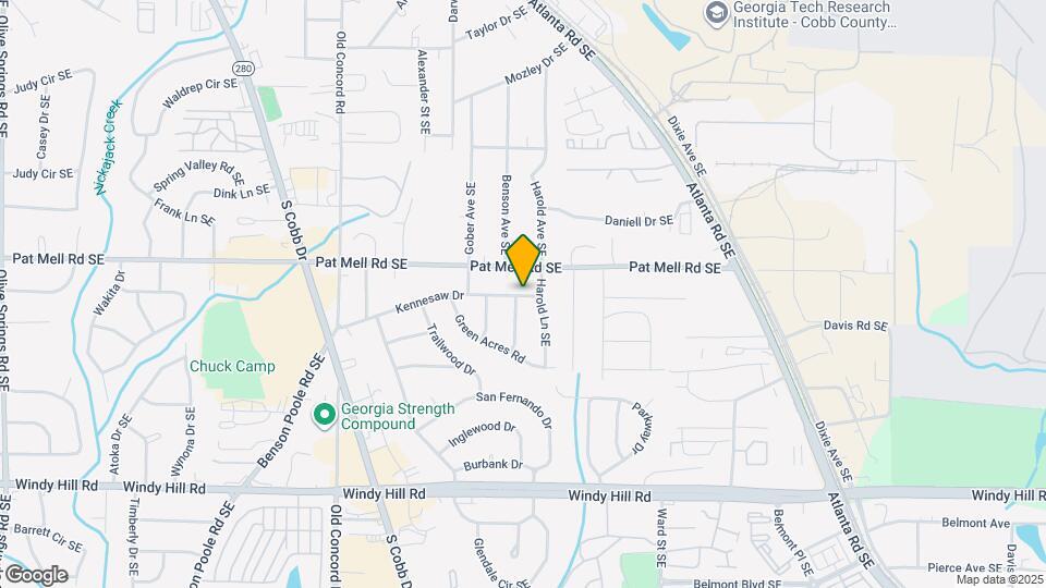 695 Kennesaw Dr Map and Location Details