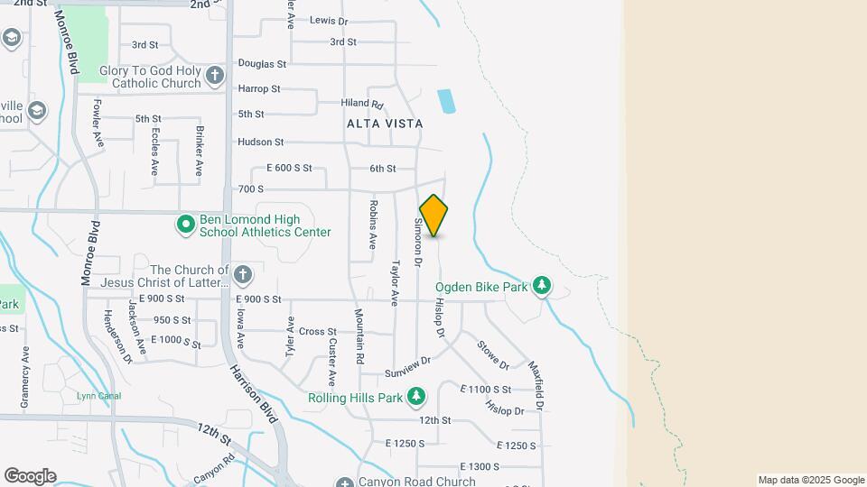 1565 E 775 S St Map and Location Details