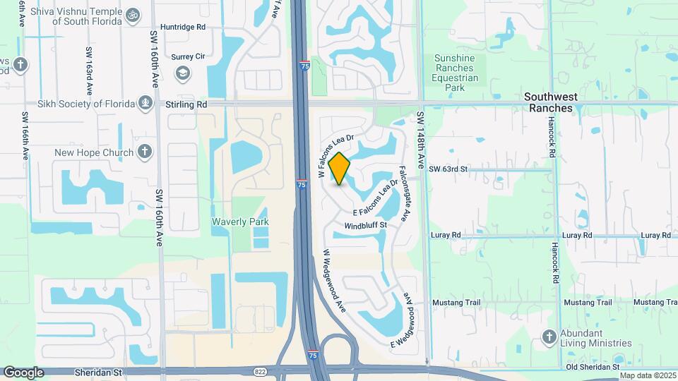 6421 Crossbow Ct Map and Location Details