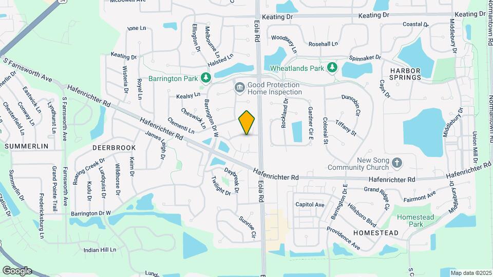 2427 Oakfield Dr Map and Location Details