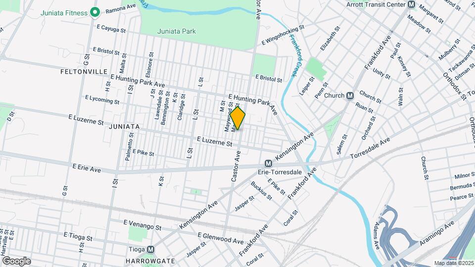 4032 Castor Ave Mapa y Detalles de la Ubicación